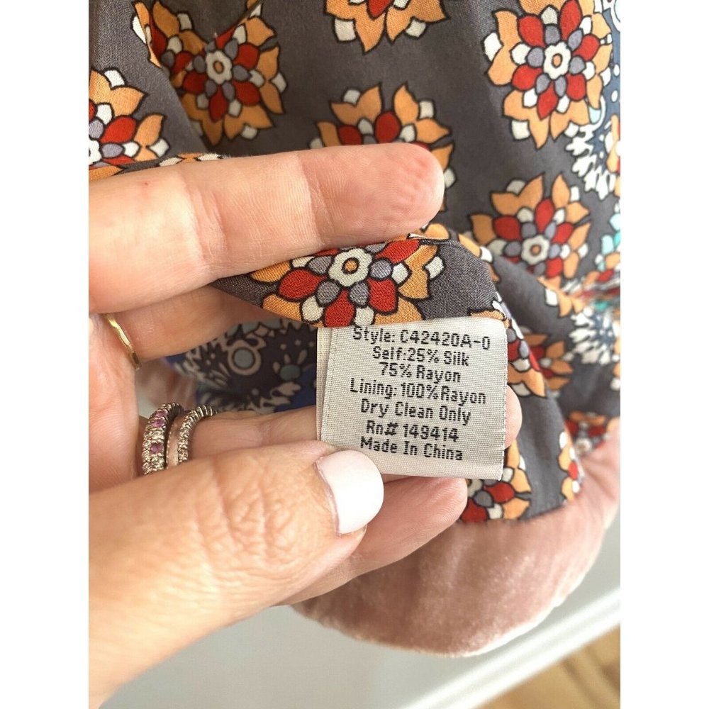 Johnny Was NWT Zaelia Silk-Blend Puffer Jacket - Picture 10 of 11